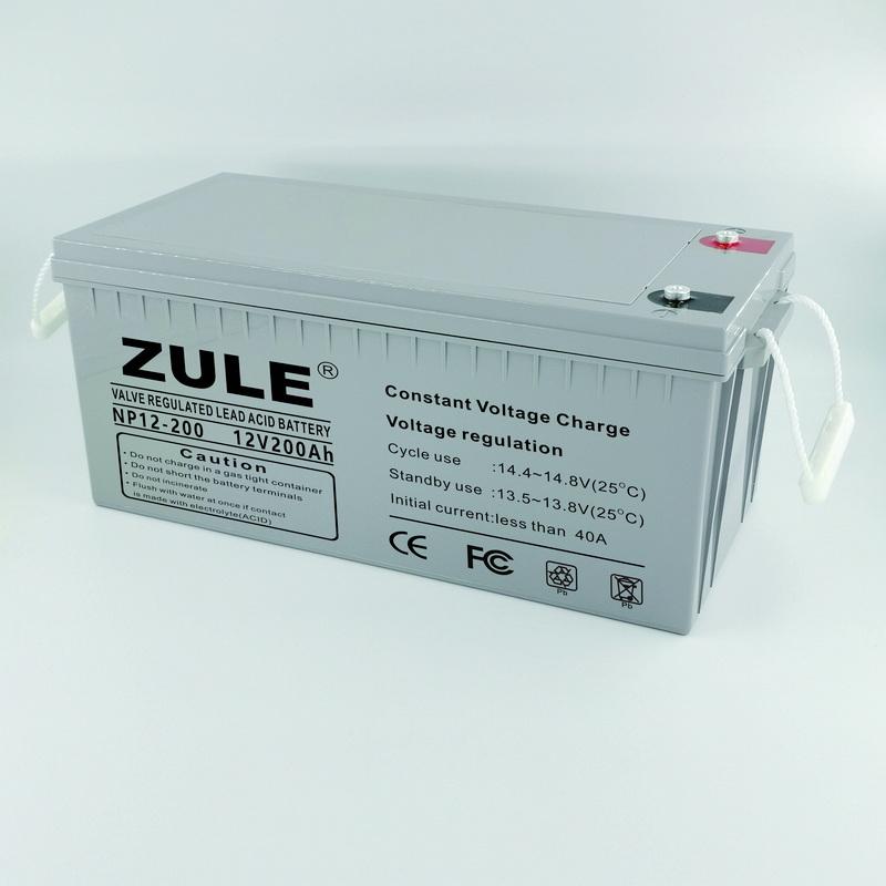 High capacity 12v200ah solar battery ups battery lead acid battery