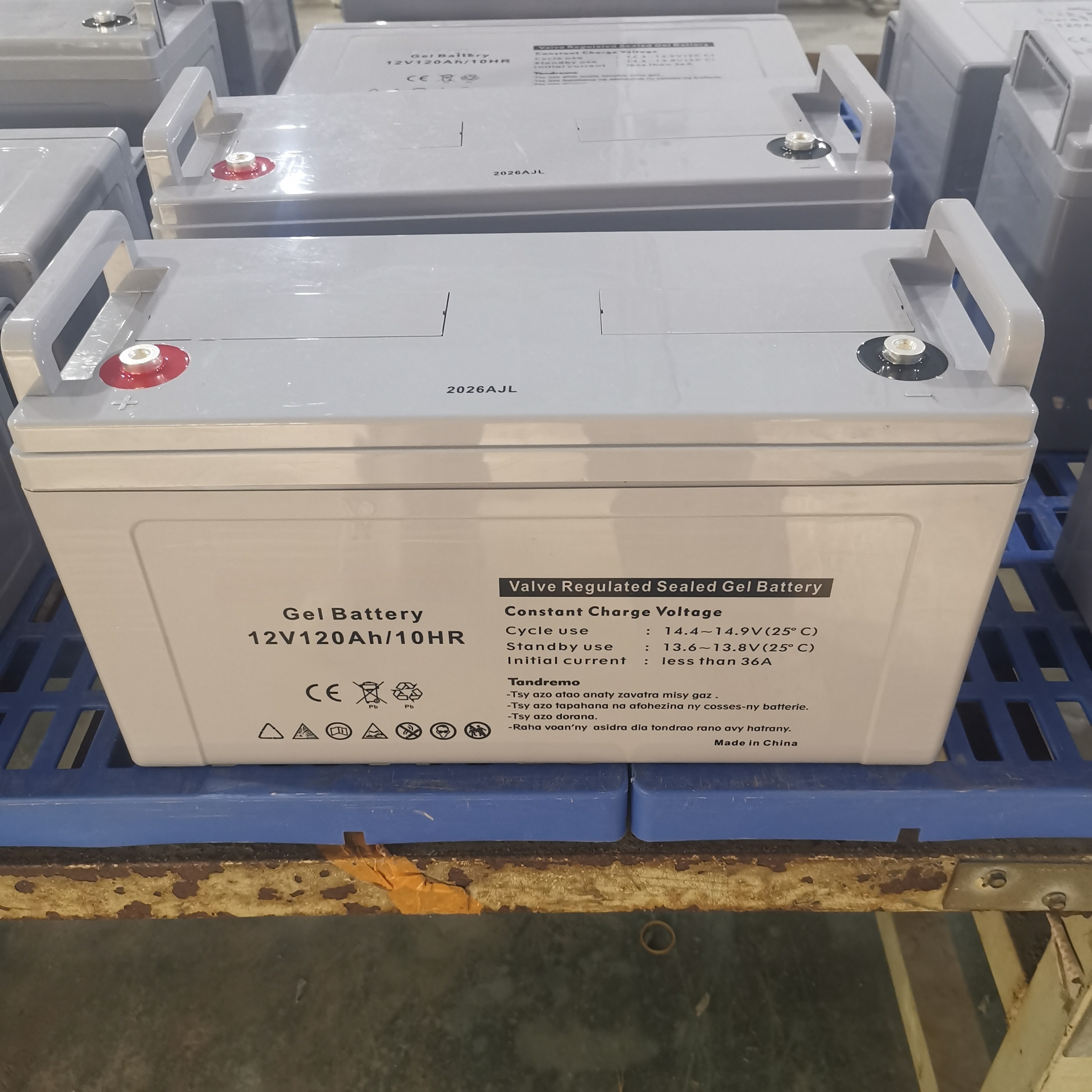 Heavy Duty Solar Gel Battery 12V120AH – Source Manufacturer for Household Energy Storage, Withstands Extreme Weather, ODM Support