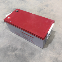 China Factory Solar Gel Battery 12V200Ah – Deep Cycle Lead Acid Battery for Off-Grid System, Custom Packaging