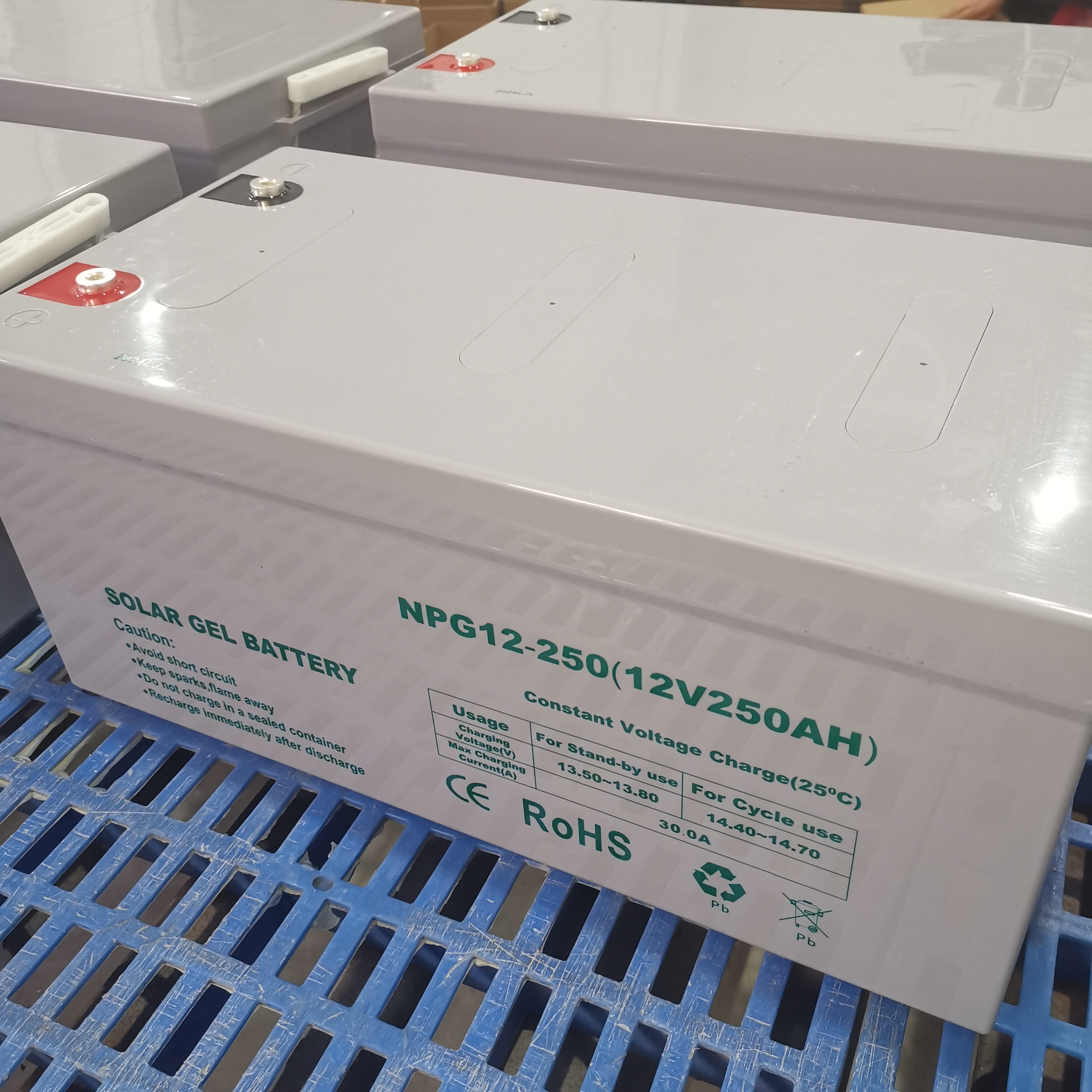 High-Safety Sealed Gel Energy Storage Battery 12v250AH with Leakage & Explosion Protection for IT Room Backup