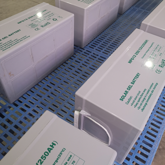 High-Safety Sealed Gel Energy Storage Battery 12v250AH with Leakage & Explosion Protection for IT Room Backup