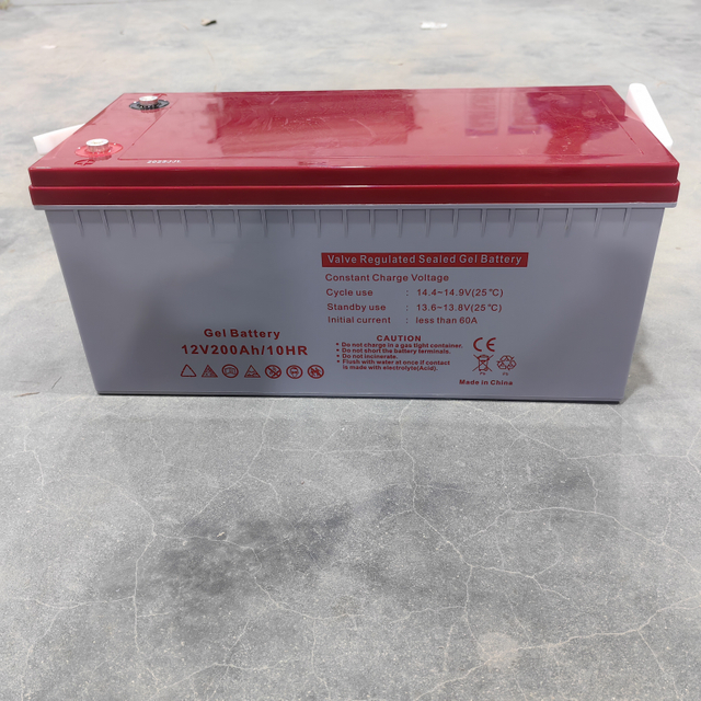 12V 200AH Deep Cycle Gel Solar Battery – Long Life Sealed Lead Acid for Solar Panel Storage, Factory Direct Manufacturer, Custom OEM Service Available with CE