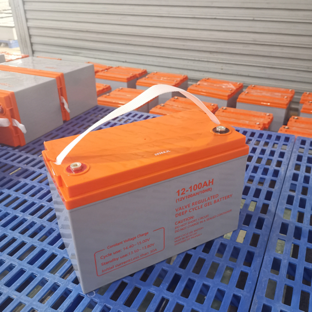 Long-Life Gel Deep Cycle Battery 12v100AH – Optimized for Daily Solar Charging with Enhanced Cycle Stability